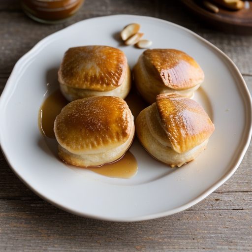 Chicken Puffs Amandine recipe image