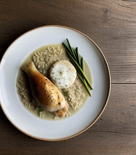 Chicken & Rice Avgolemono recipe image