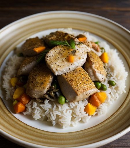 Chicken Rice Medley recipe image