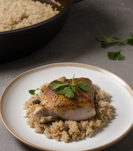 Chicken & Rice Skillet recipe image