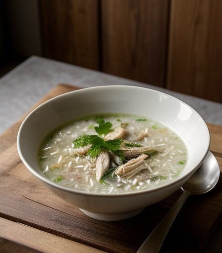 Chicken-Rice Soup recipe image