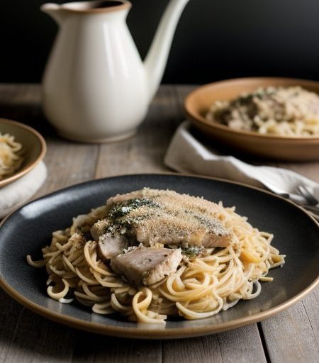 Chicken & Rice Tetrazzini recipe image