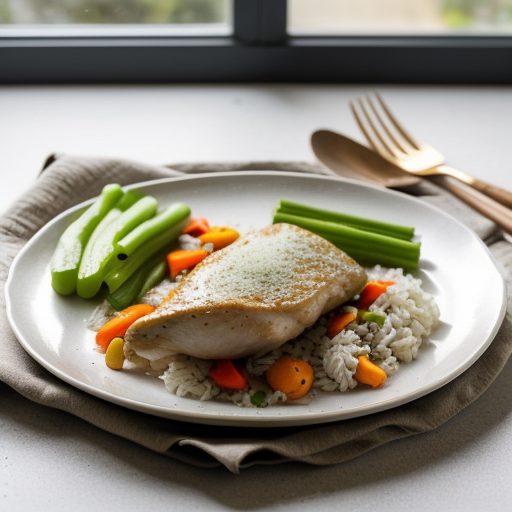 Chicken, Rice and Vegetables in Foil recipe image