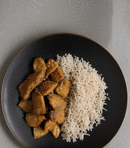 Chicken & Rice in a Sandy Clay Plot recipe image