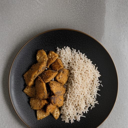 Chicken & Rice in a Sandy Clay Plot recipe image