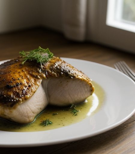 Chicken Roasted With Parsley recipe image