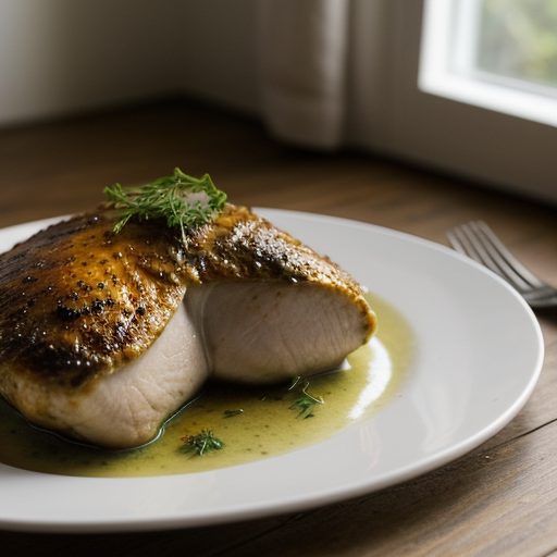 Chicken Roasted With Parsley recipe image