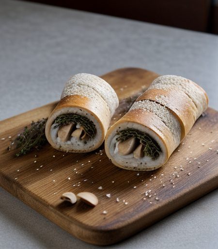 Chicken Rolls Amandine - Microwave recipe image