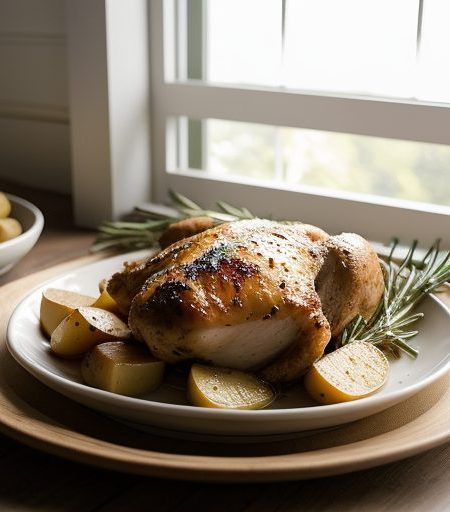 Chicken Rosemary With Potatoes recipe image
