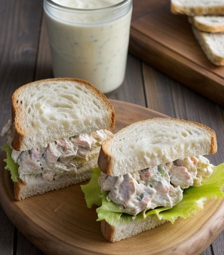 Chicken Salad Sandwiches recipe image