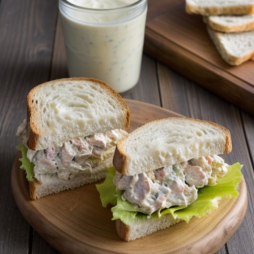 Chicken Salad Sandwiches recipe image