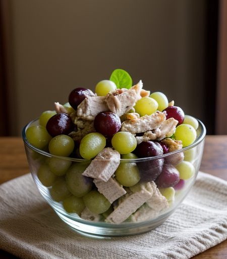Chicken Salad With Grapes recipe image