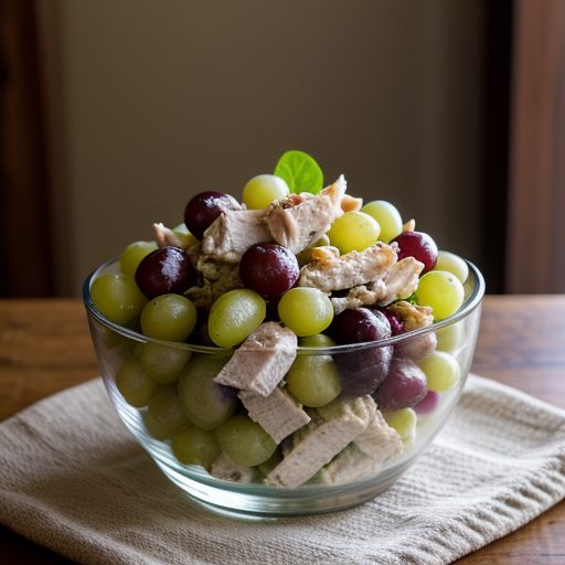 Chicken Salad With Grapes recipe image