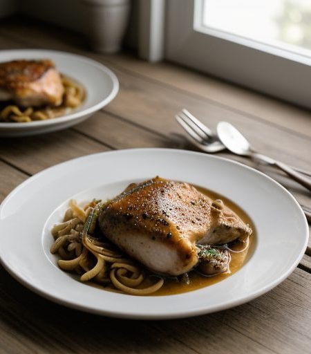 Chicken Saronno recipe image
