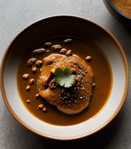 Chicken Sat With Peanut Sauce recipe image