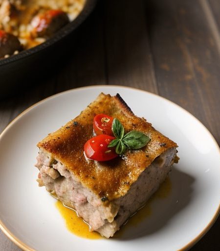 Chicken & Sausage Bake recipe image
