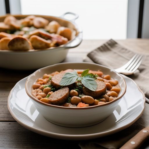 Chicken & Sausage Cassoulet recipe image