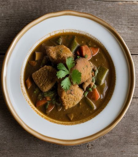 Chicken & Sausage Gumbo recipe image