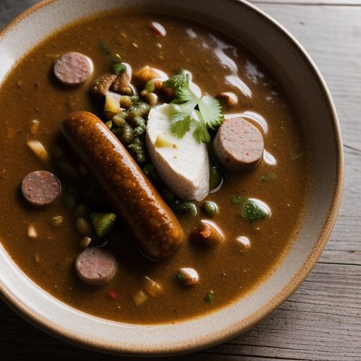 Chicken & Sausage Gumbo (Crockpot recipe image