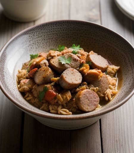 Chicken & Sausage Jambalaya recipe image