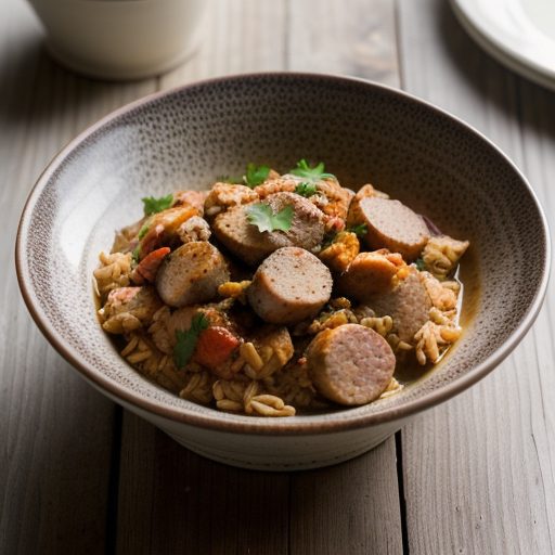 Chicken & Sausage Jambalaya recipe image
