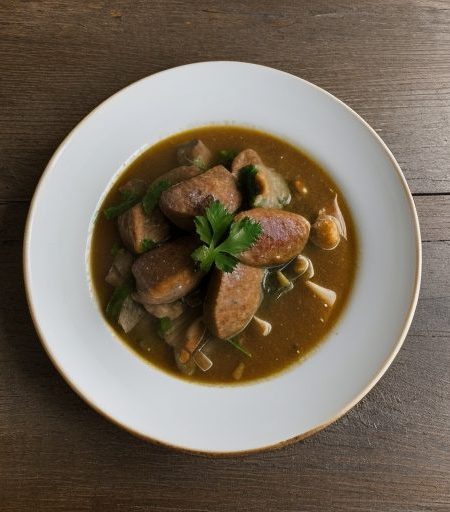 Chicken Sausage Oyster Gumbo recipe image