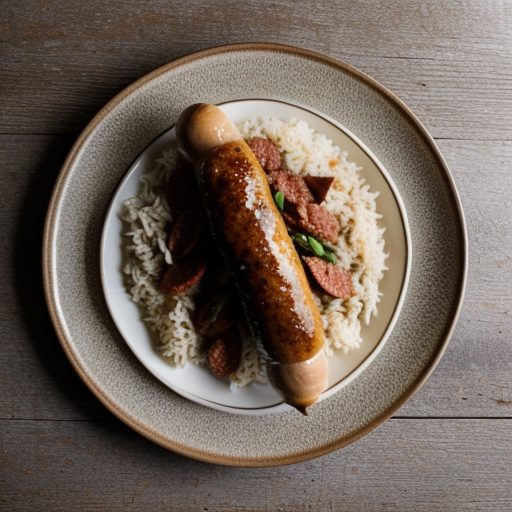 Chicken & Sausage With Rice recipe image