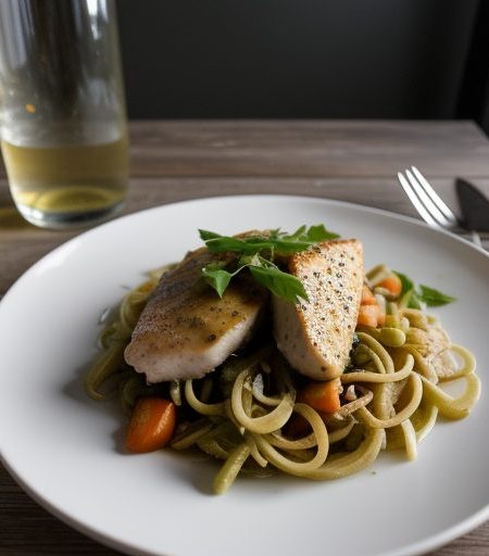 Chicken Saute With Riesling recipe image