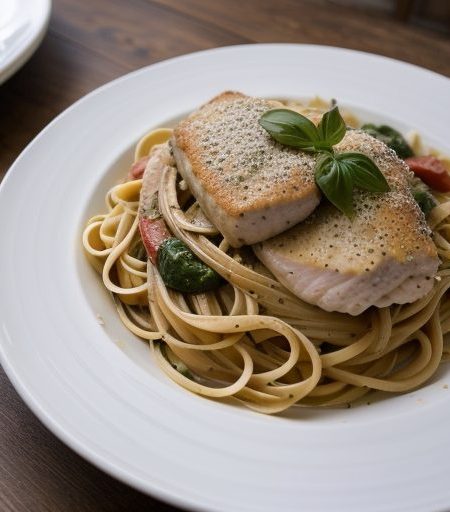 Chicken Scampi & Linguini recipe image