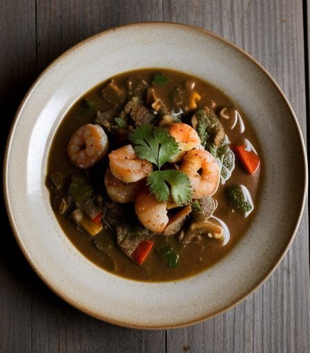 Chicken & Shrimp Gumbo (Creole recipe image