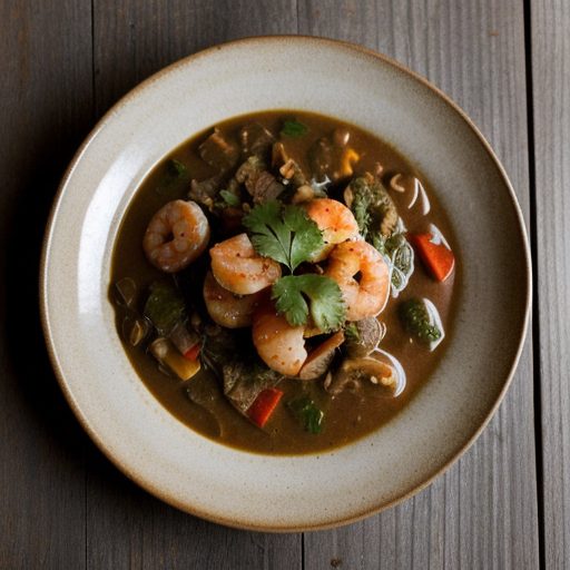 Chicken & Shrimp Gumbo (Creole recipe image