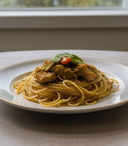 Chicken & Spaghetti I recipe image
