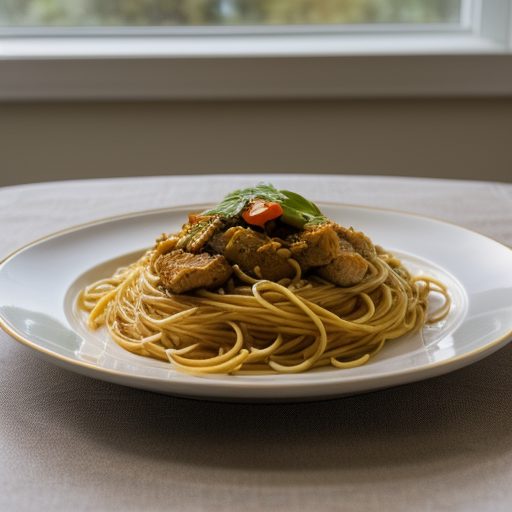 Chicken & Spaghetti I recipe image
