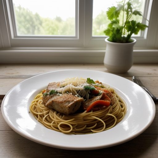 Chicken & Spaghetti~ Iv recipe image