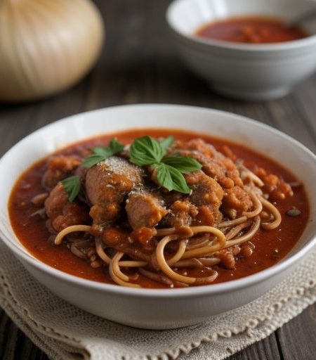 Chicken Spaghetti Sauce recipe image