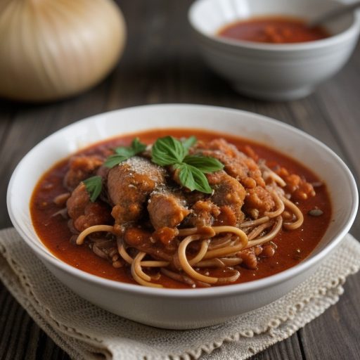 Chicken Spaghetti Sauce recipe image