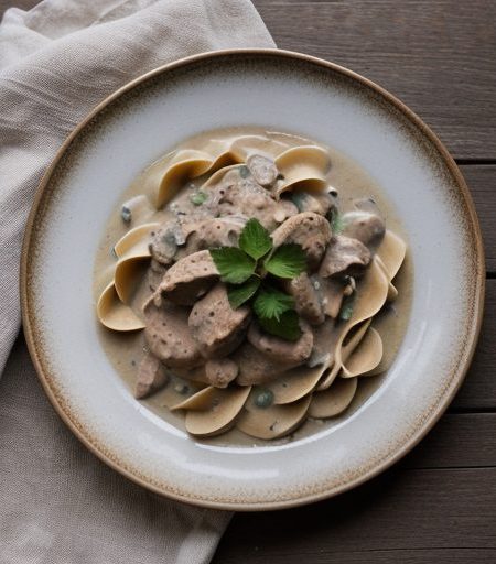 Chicken Stroganoff recipe image