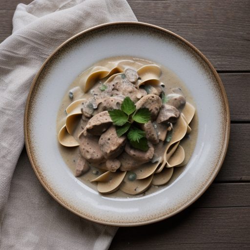 Chicken Stroganoff recipe image