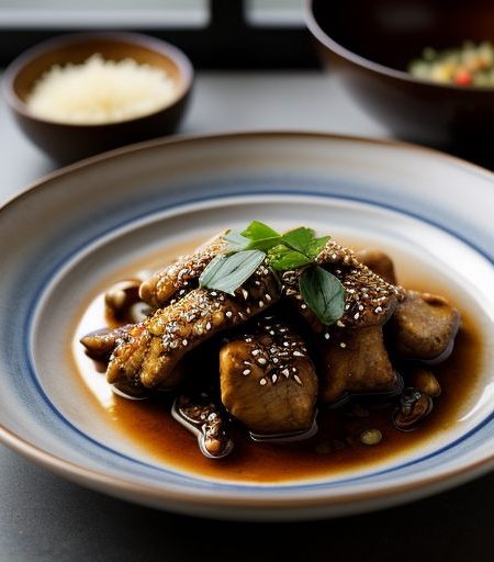 Chicken Szechuan-Style With Sesame Paste recipe image