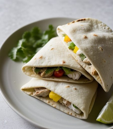 Chicken Taco Pockets recipe image