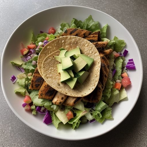 Chicken Taco Salad~ Low Fat recipe image