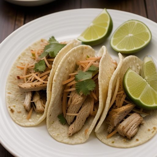 Chicken Tacos With Rice recipe image