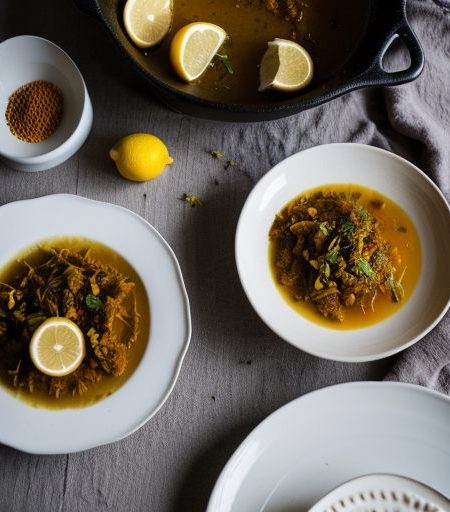 Chicken Tagine With Lemons recipe image