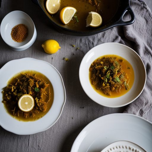 Chicken Tagine With Lemons recipe image