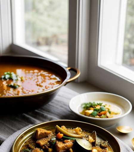 Chicken Tagine With Seven Vegetables recipe image