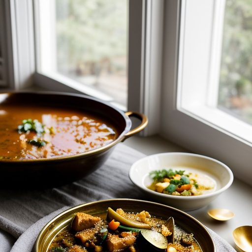 Chicken Tagine With Seven Vegetables recipe image