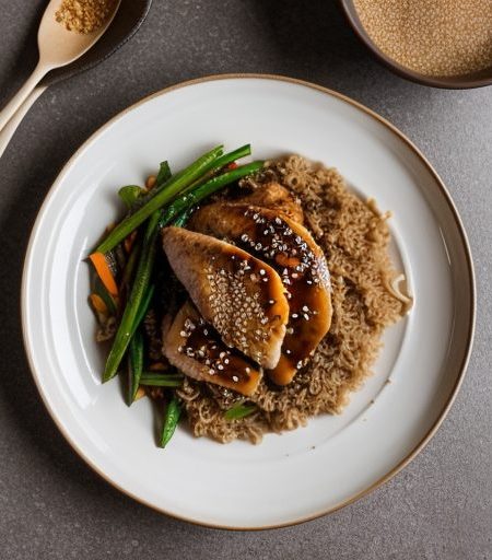 Chicken Teriyaki Dinner recipe image