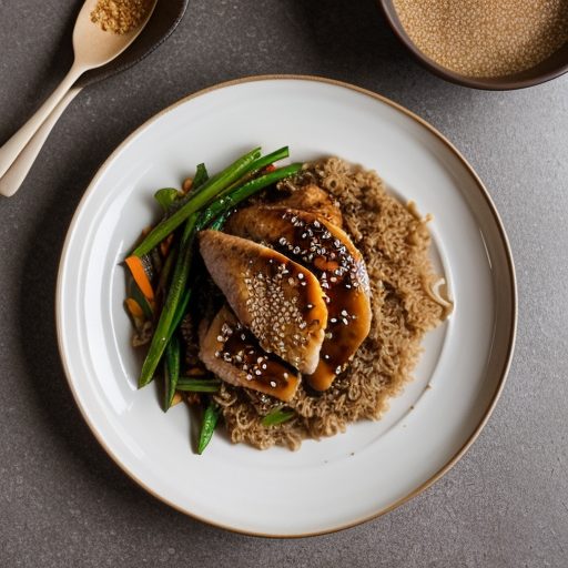 Chicken Teriyaki Dinner recipe image