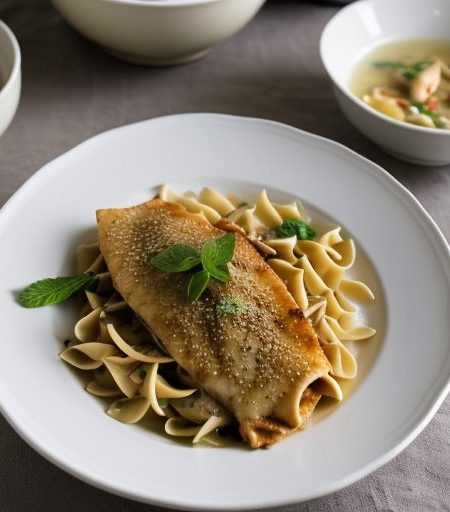 Chicken Tetrazini Dinner recipe image