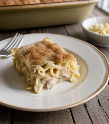 Chicken Tetrazzini Bake recipe image